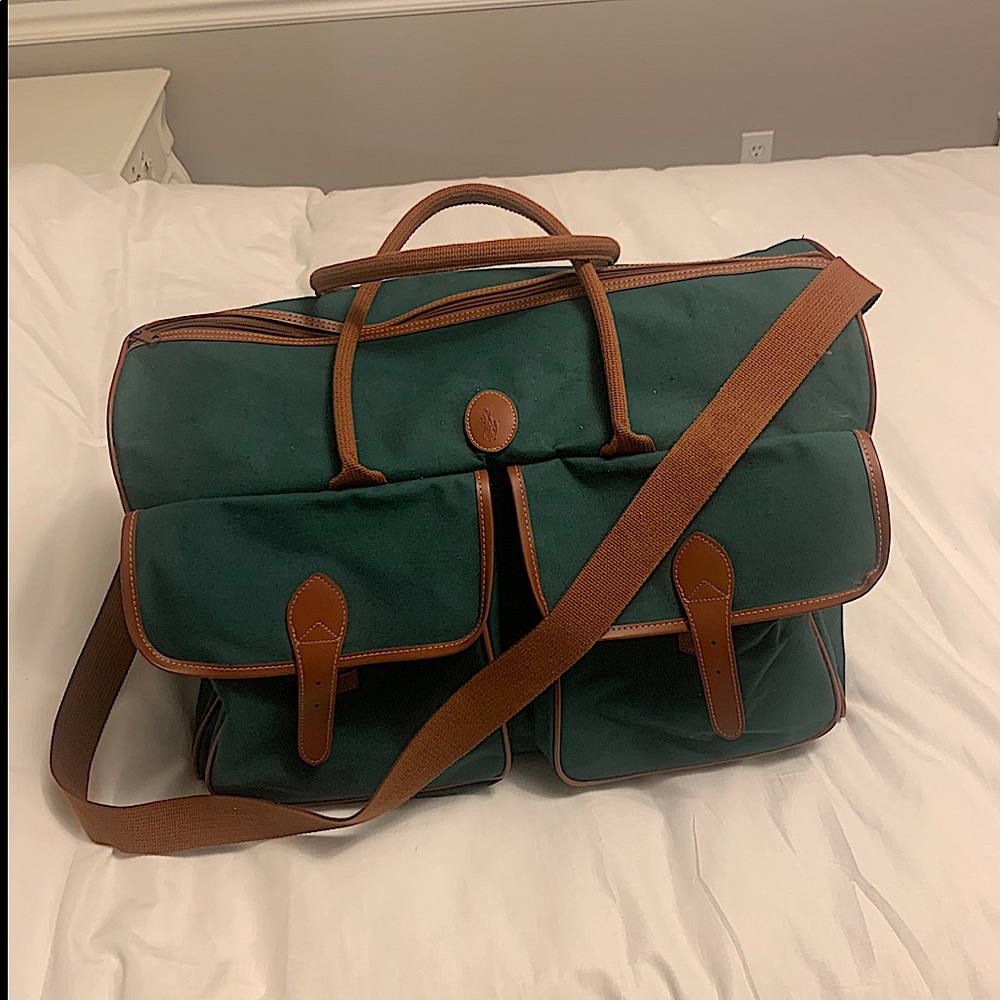 Vintage Ralph Lauren polo duffel bag